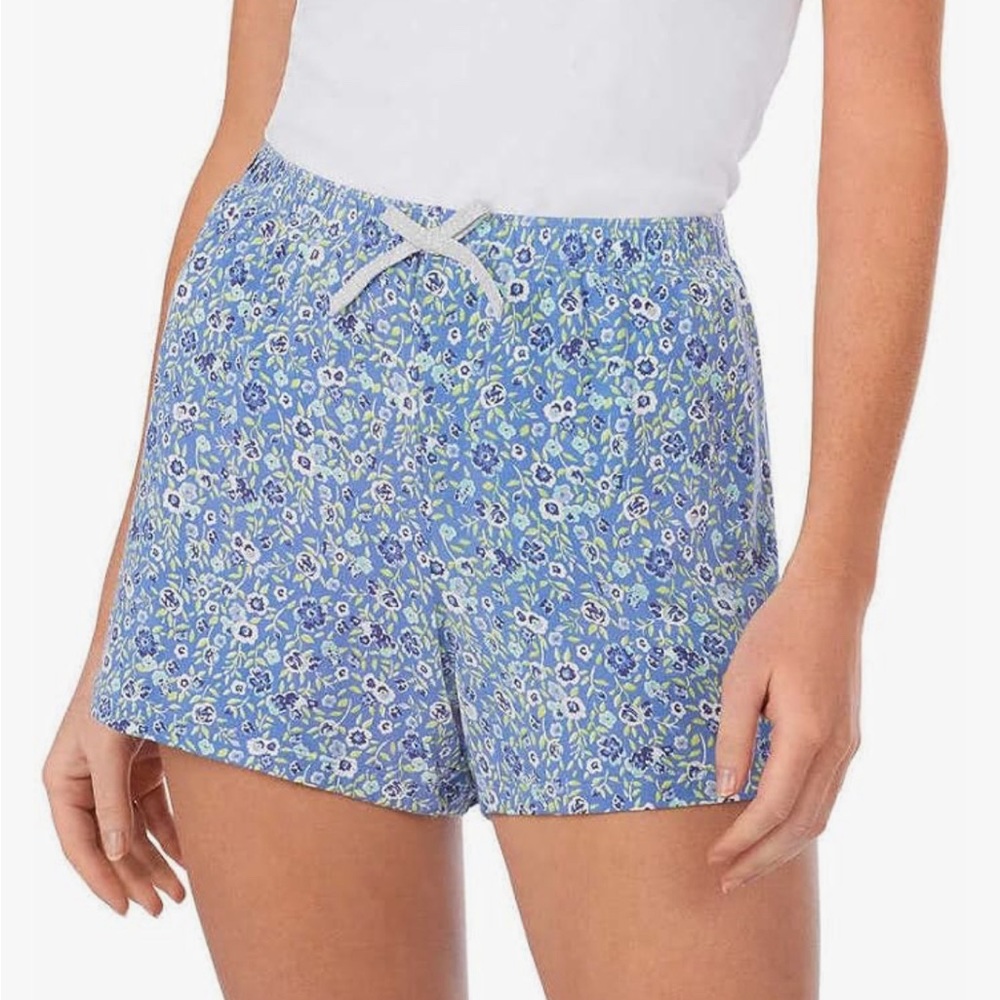 Jane & Bleecker Womens 3 Pack Sleep Short (Ditsy Blue, Large) NWT - Picture 4 of 6